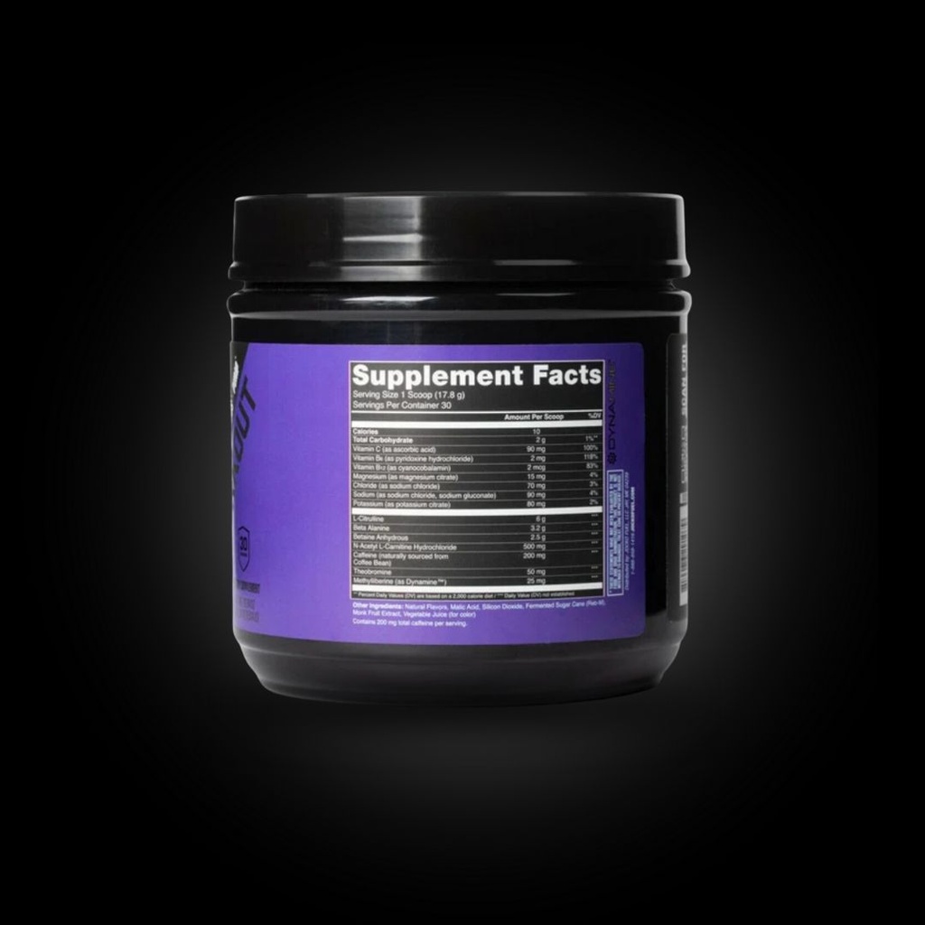 Preworkout Sour Grape (30 servings) - JOCKO FUEL 