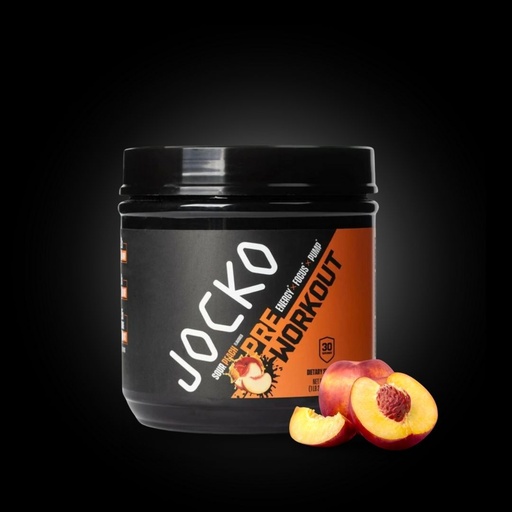 [JFPWSP] Preworkout Sour Peach (30 servings) - JOCKO FUEL 
