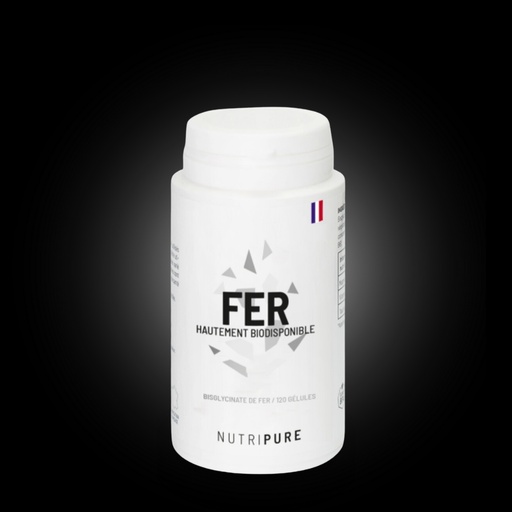 [BIS12G] Bisglycinate de Fer (Gélules) - NUTRIPURE
